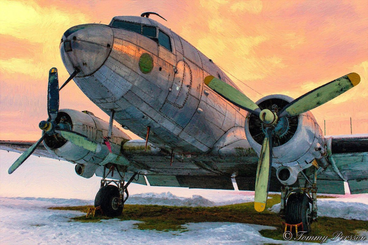 DC-3 самолет