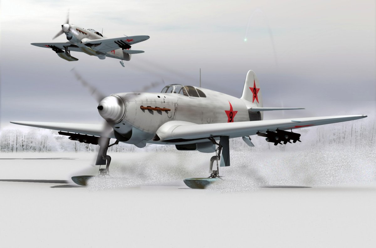 Modelsvit 4802 як-1 ранний на лыжах