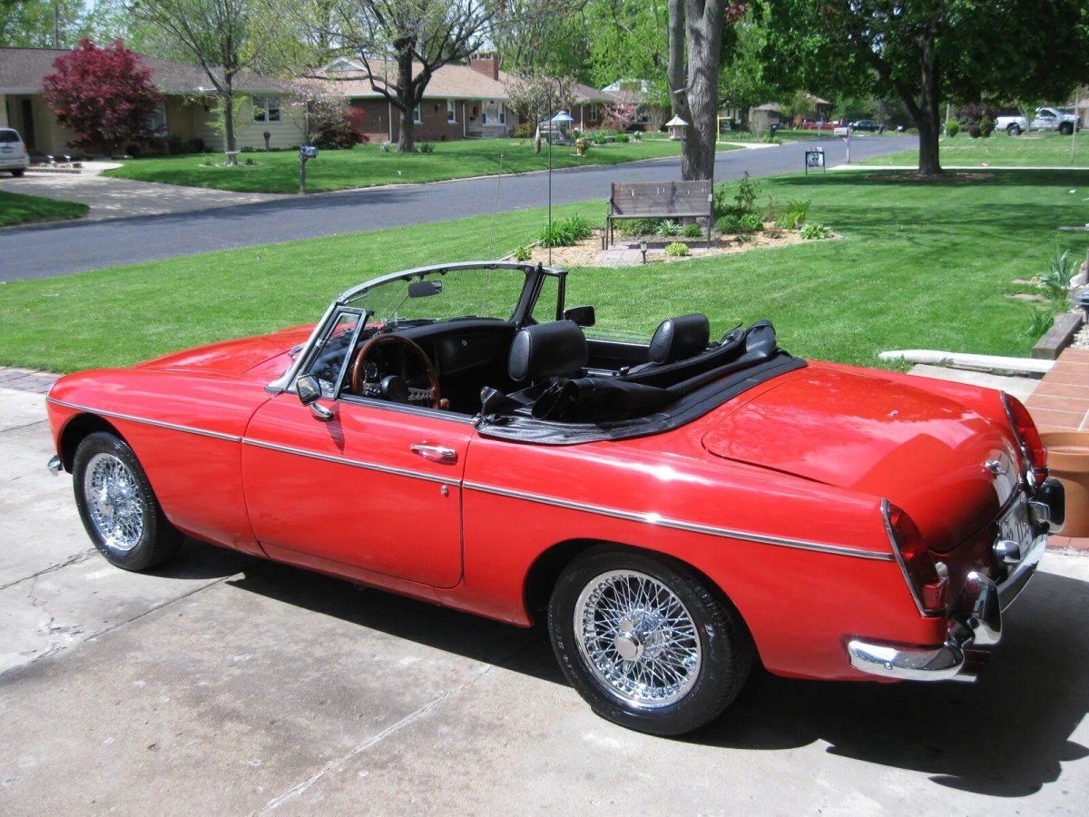 MG MGB кабриолет 70х