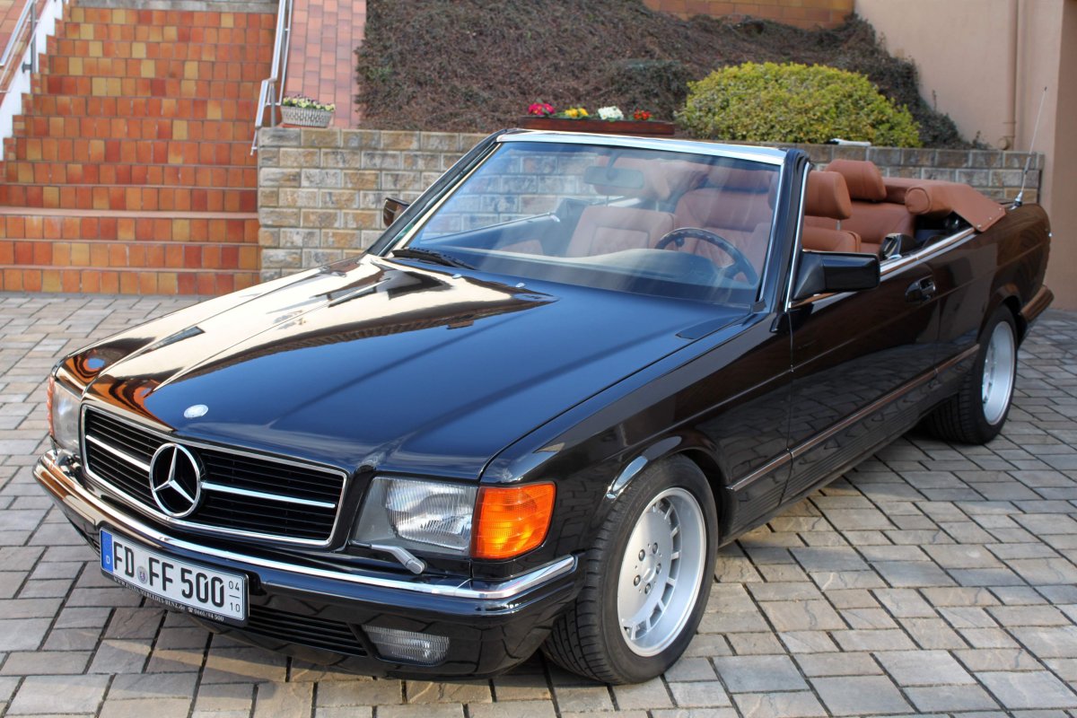 Mercedes-Benz w126 кабриолет