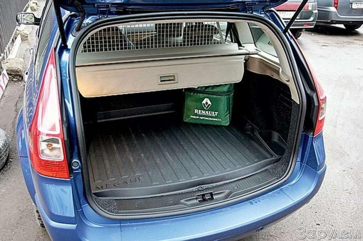 Renault Scenic, 2006 багажник