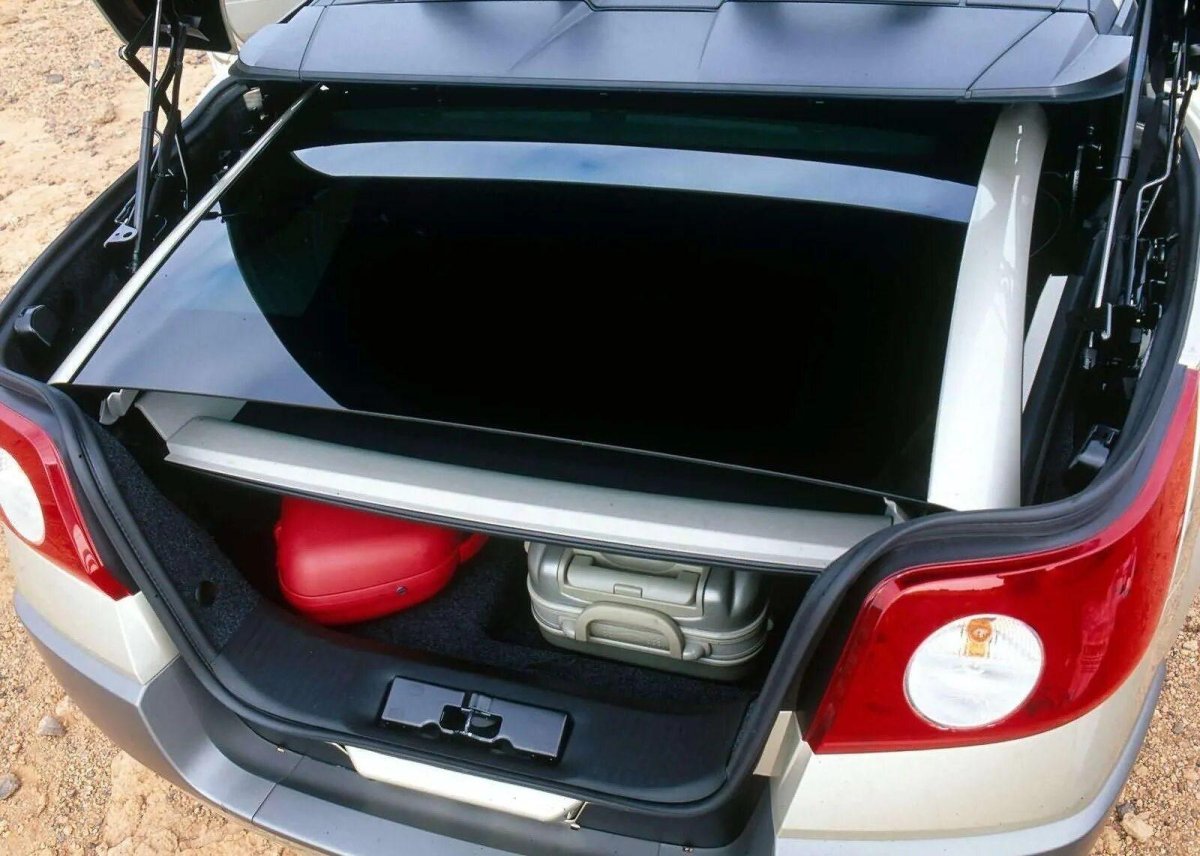 Рено Меган кабриолет багажник