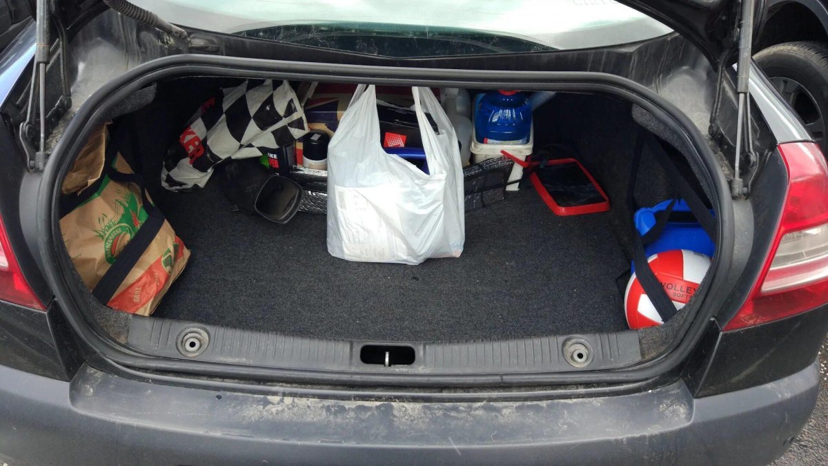 Багажник Меган 2 седан