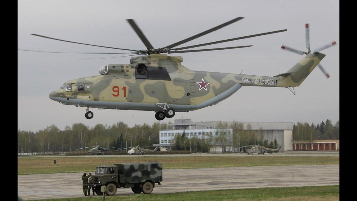 Транспортный вертолет ми-26