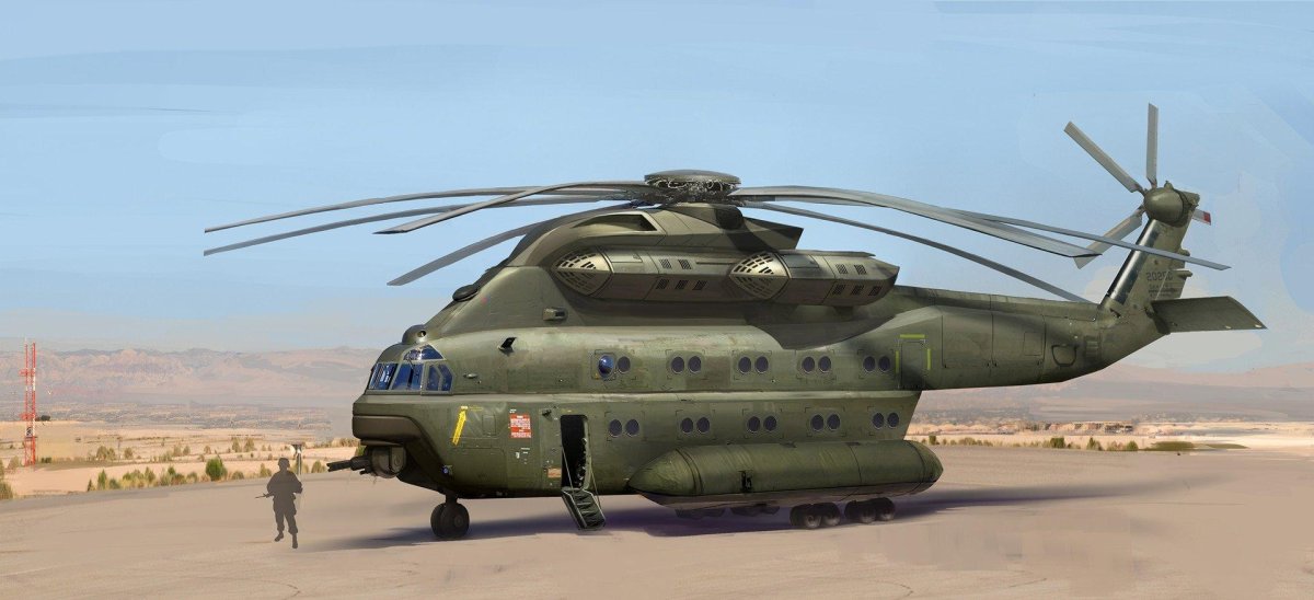 Ми-48 Кайман вертолет будущего