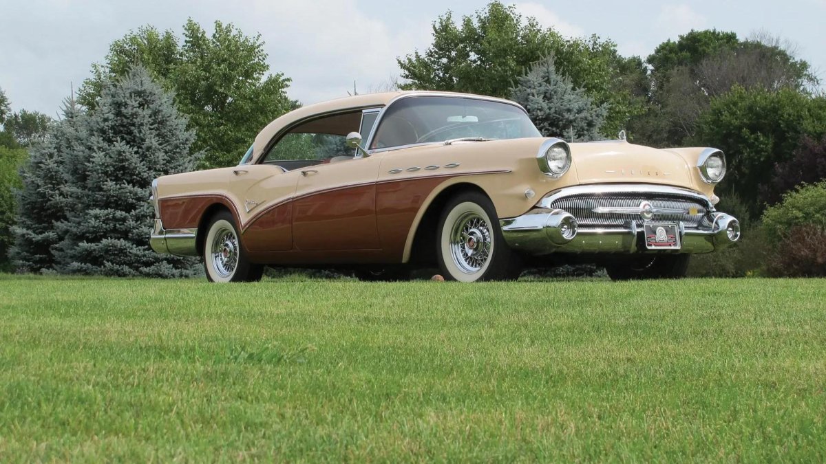 Бьюик 1957 задняя часть