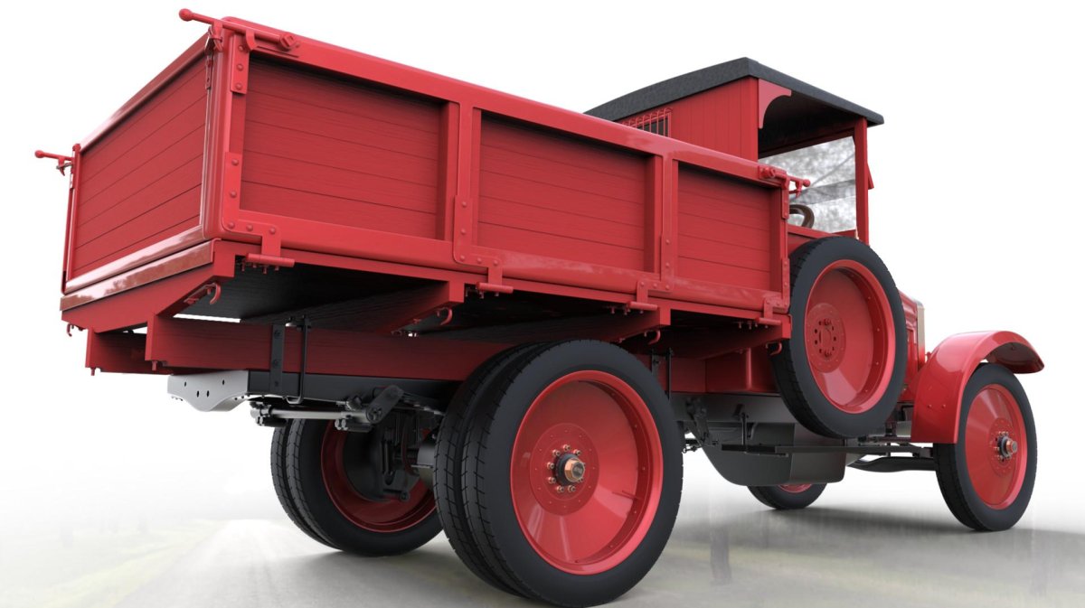 АМО-Ф-15 кузов самосвальный