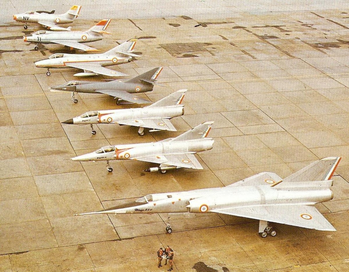 Мираж 3 самолет