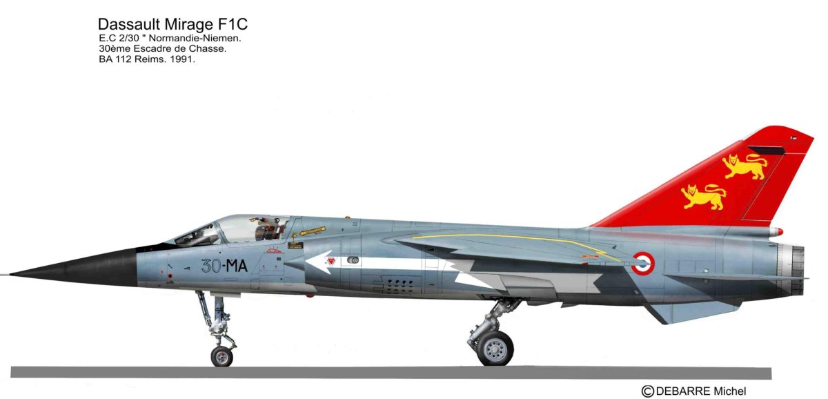 Mirage f1 Нормандия Неман
