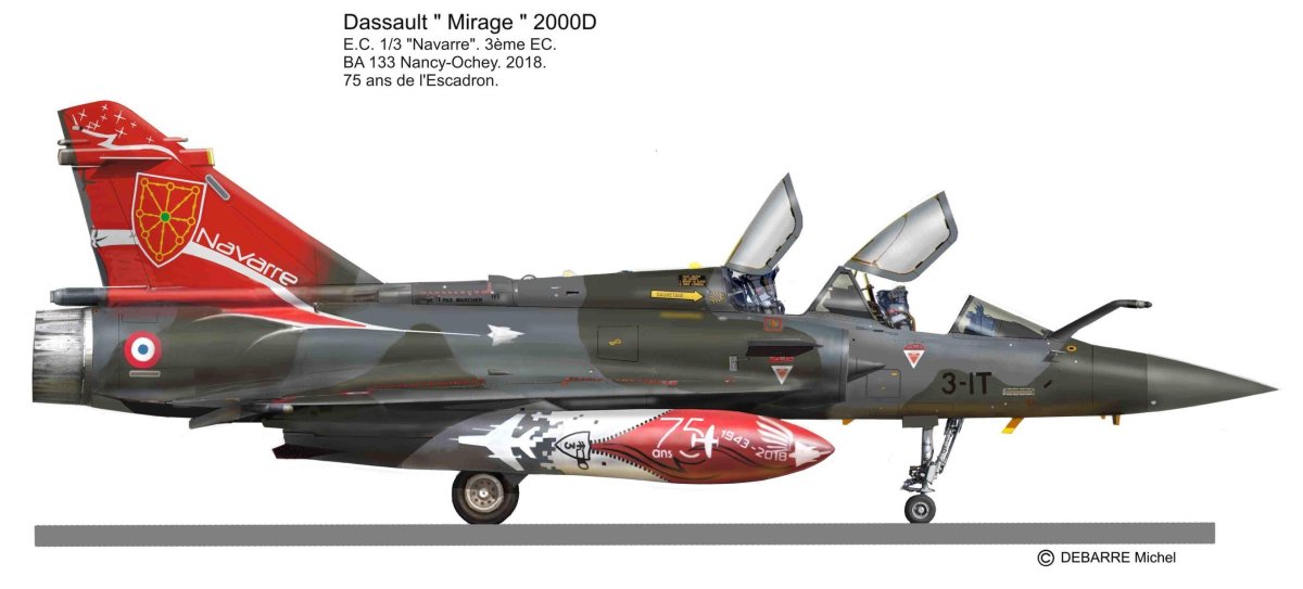 Dassault Rafale чертёж