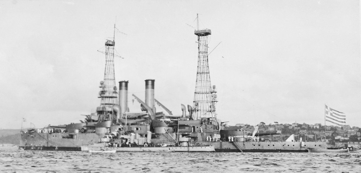 Броненосец Килкис греческий