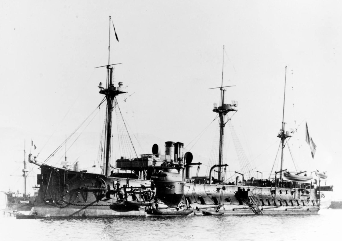 Французский броненосец Жорегиберри