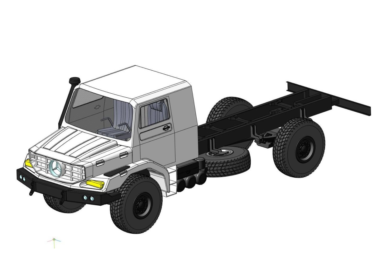 Mercedes Zetros 1833а