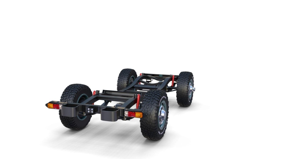 Прицеп шасси Транслес t83090