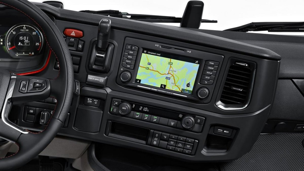 Панель приборов Scania s730