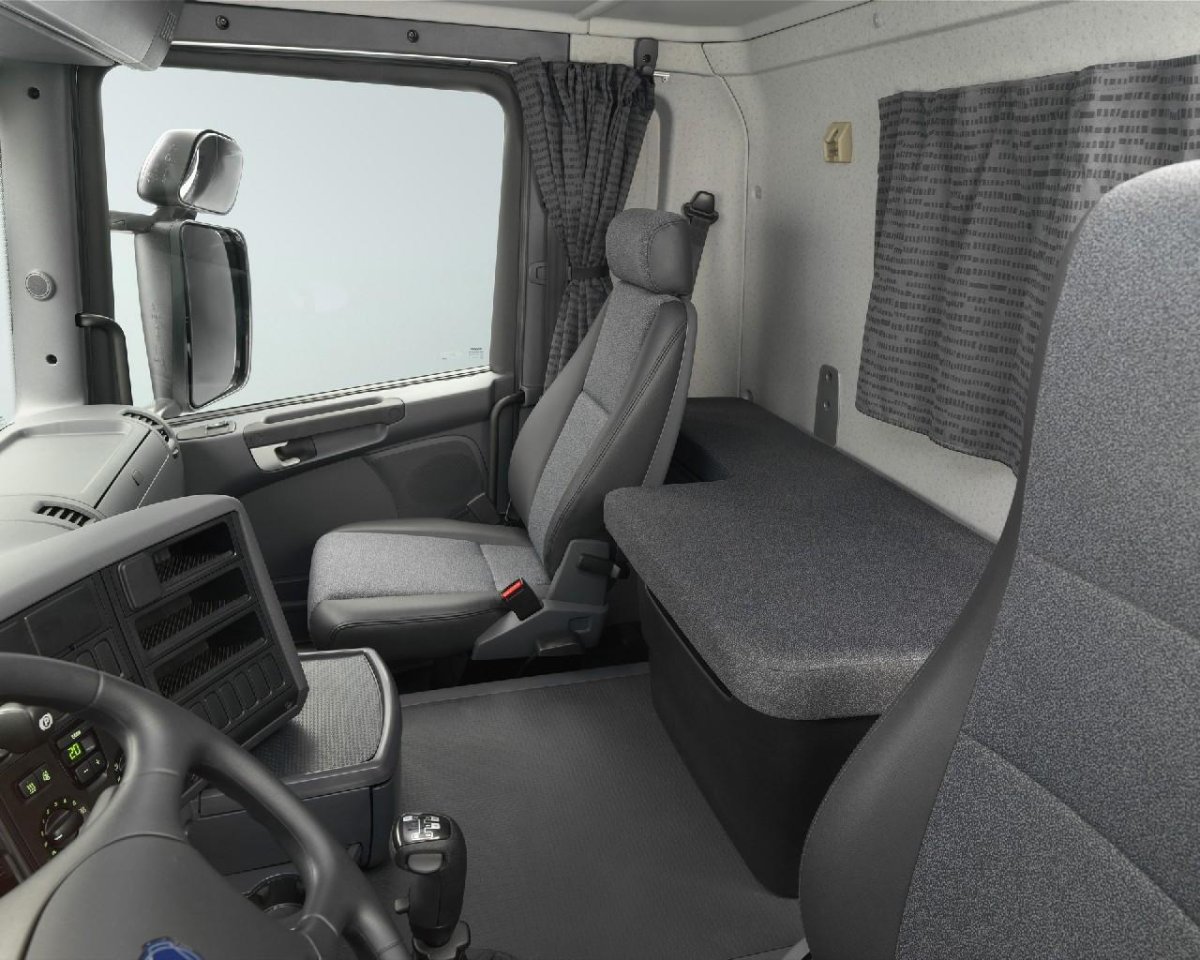 Салон кабины Скания g 400