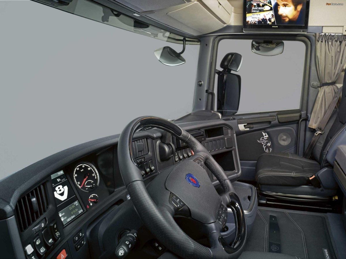 Скания r730 кабина