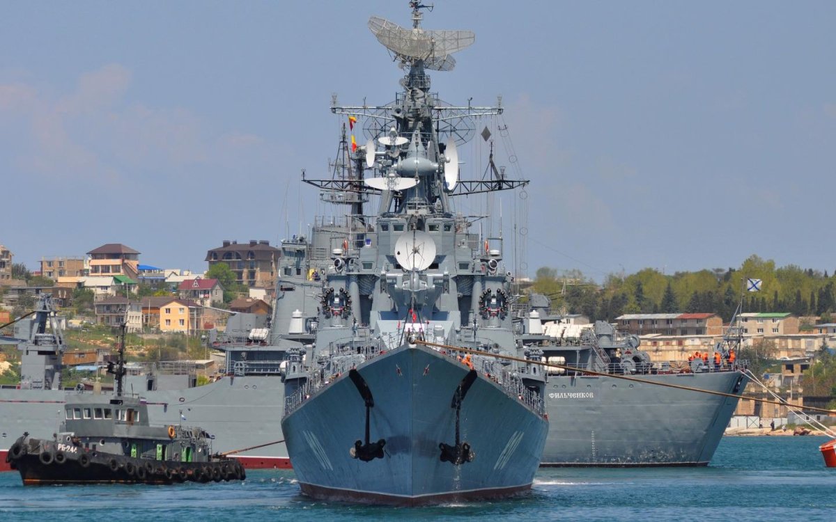 Севастополь корабли Черноморского флота