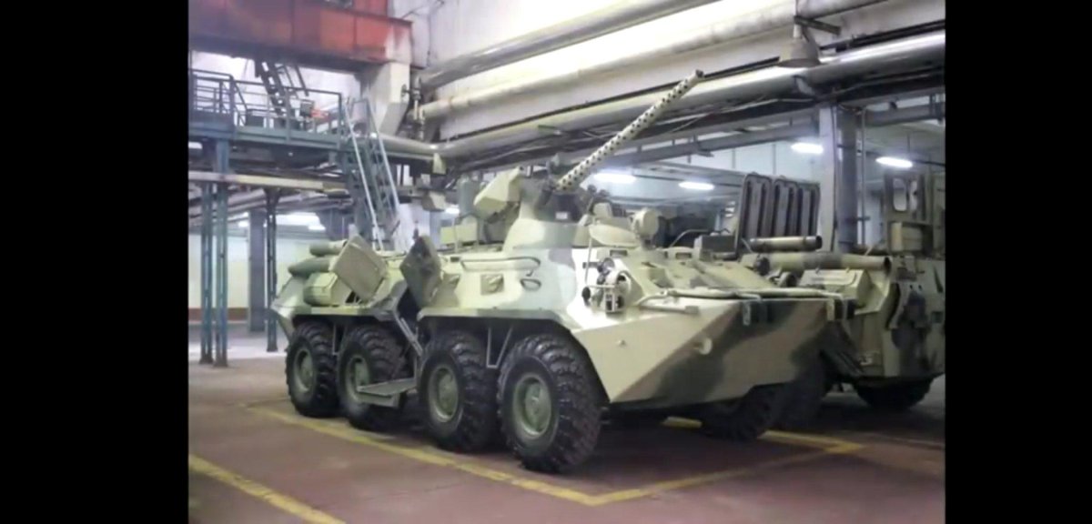 БТР 80 С 57мм пушкой