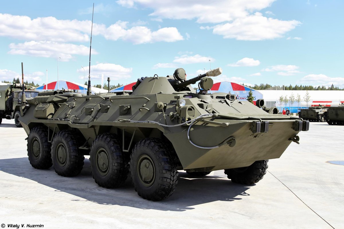 Консервация БТР 80 А