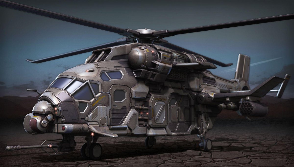 Вертолет стелс концепт