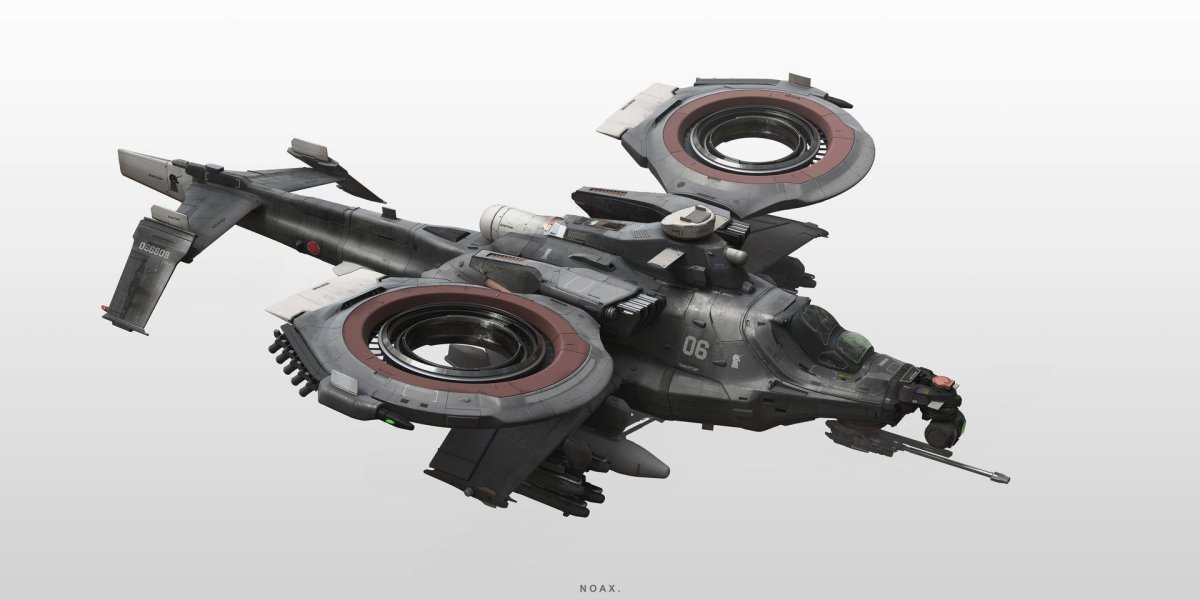 Реактивный конвертоплан концепт