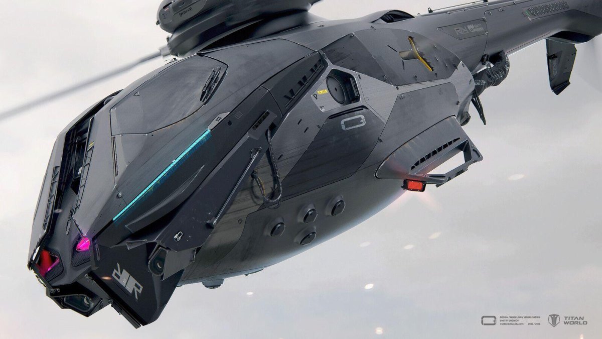 Вертолет стелс концепт к 58