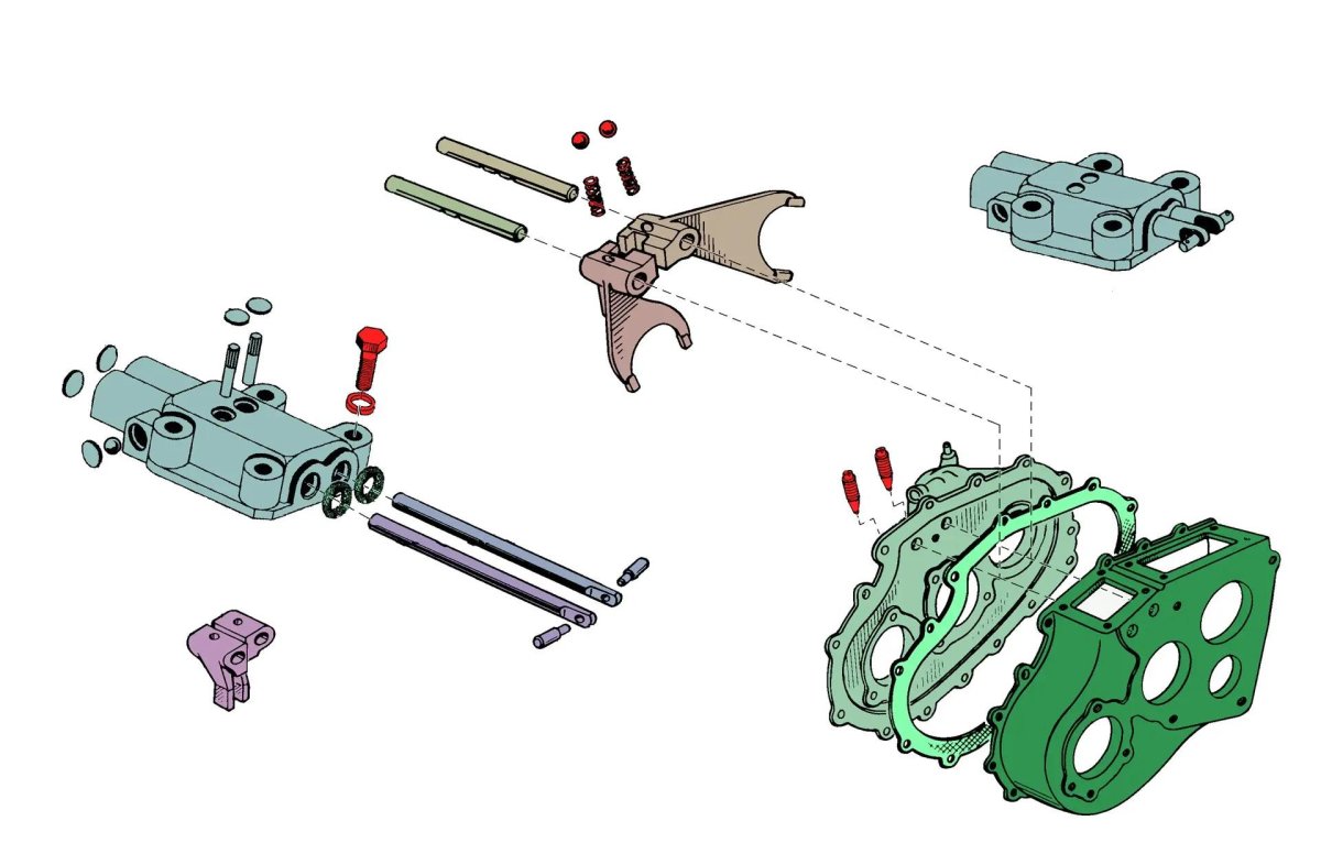 Вилка раздатки УАЗ Буханка