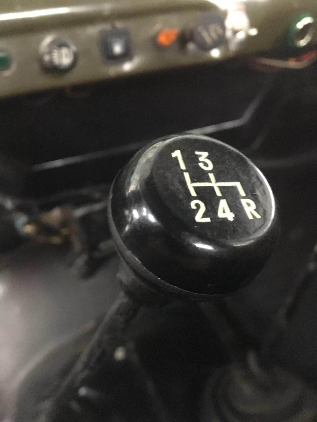 Рукоятка рычага КПП раздатки УАЗ 469