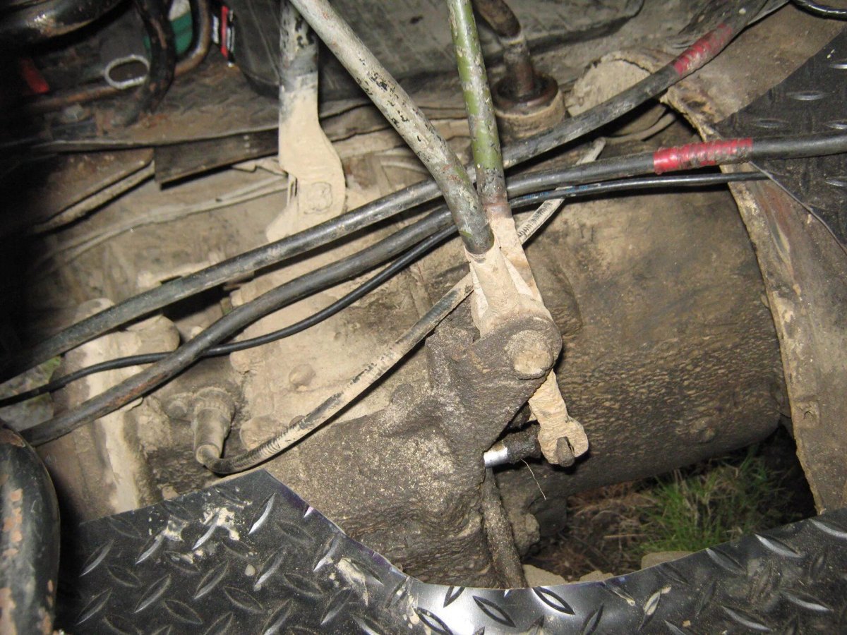 Рычаг раздатки УАЗ 452