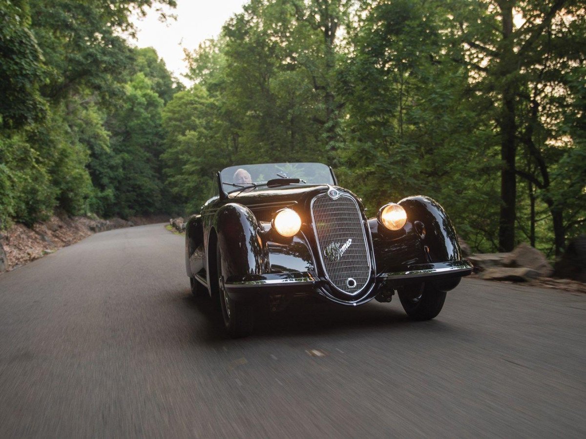 Alfa Romeo 8c 2900b lungo Spider 1939
