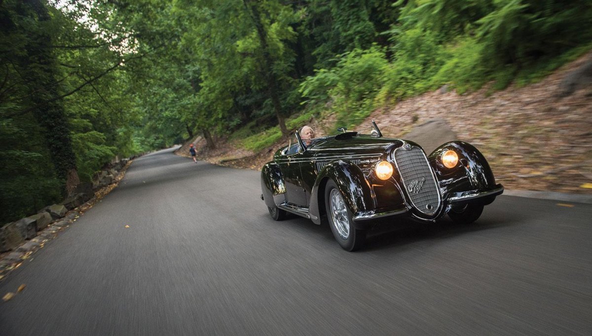 Alfa Romeo 8c 2900b lungo Spider