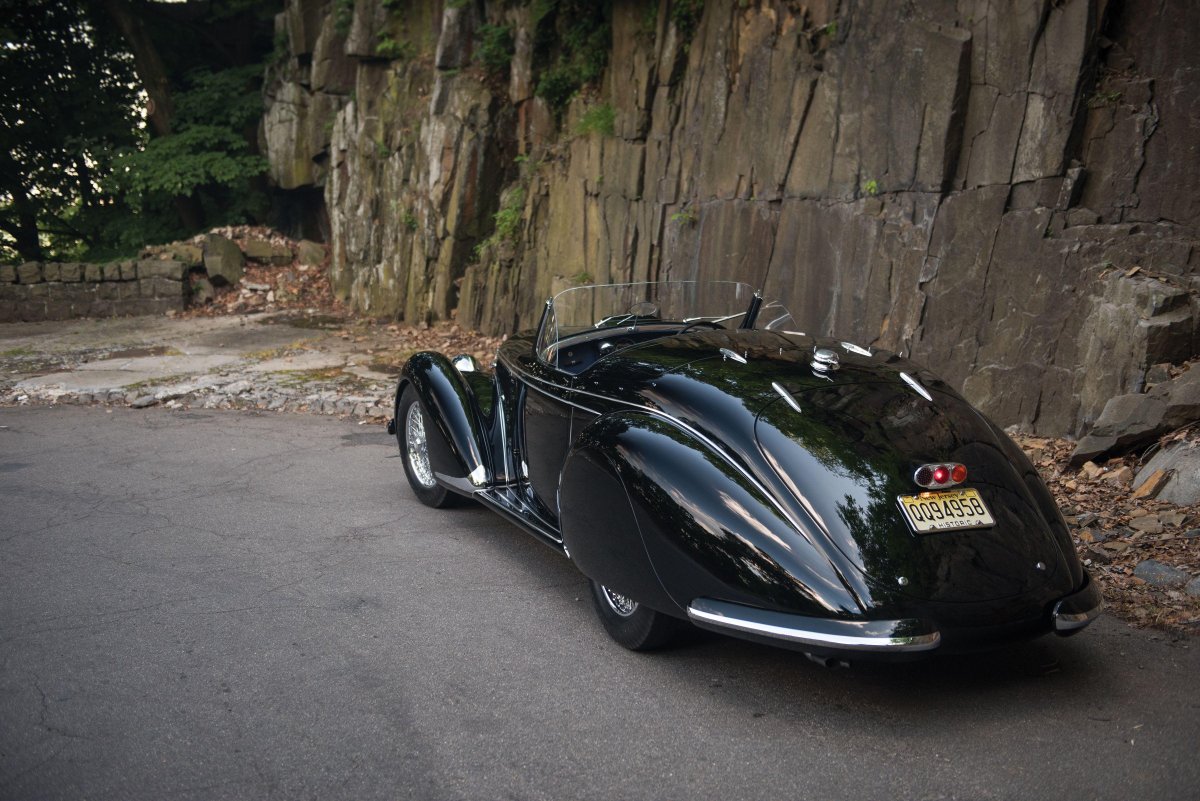 Alfa Romeo 8c 2900b lungo Spider