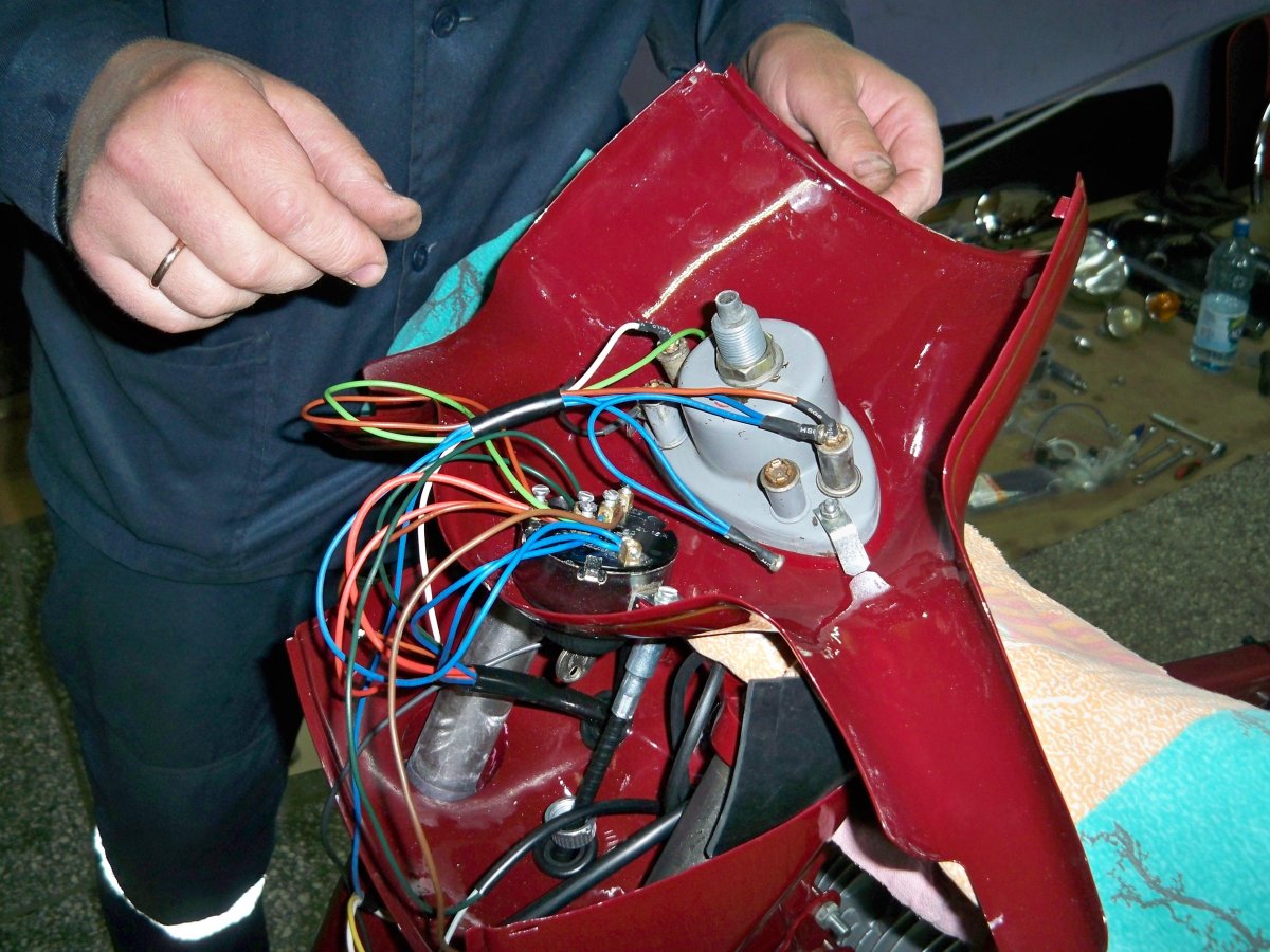 Проводка Ява старушка 360