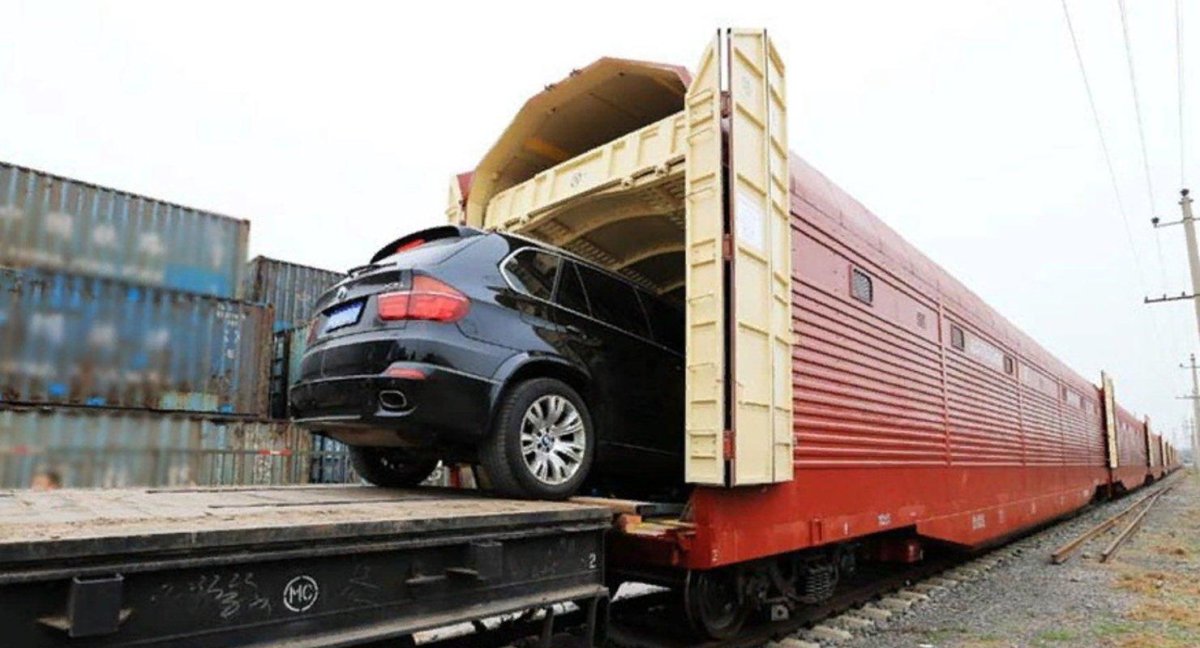 Вагон-автомобилевоз РЖД