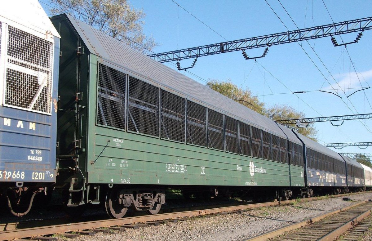 Вагон автомобилевоз 11-835