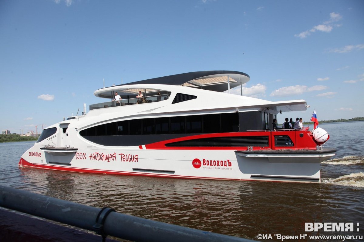 Электрокатамаран «экоходъ 2