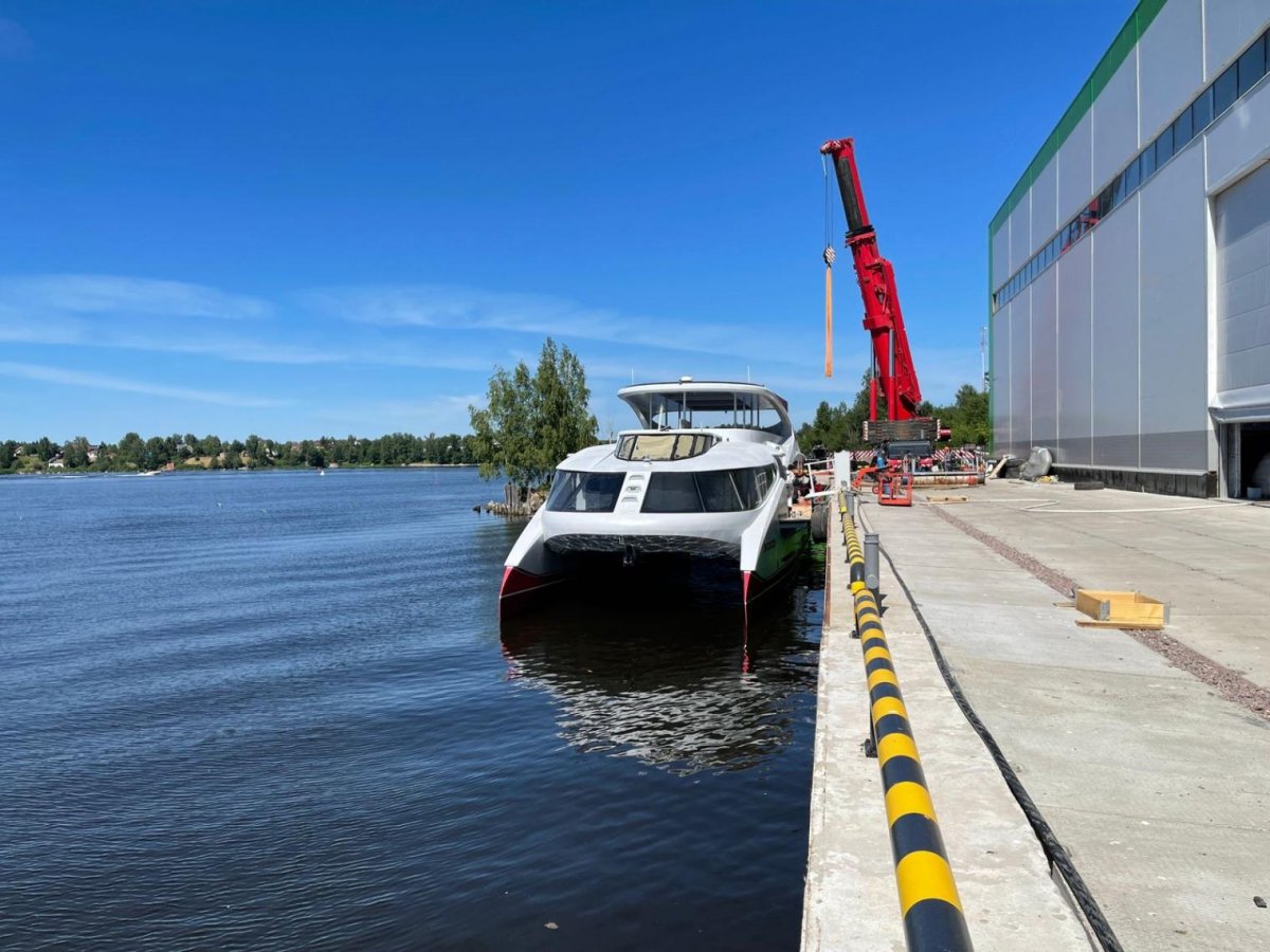 Катамаран экокрузер