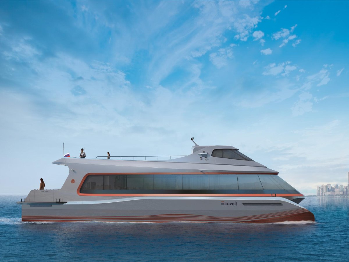 Скоростной катамаран