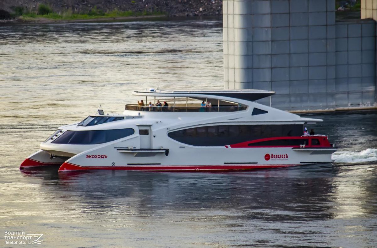 Катамаран экоходъ 2