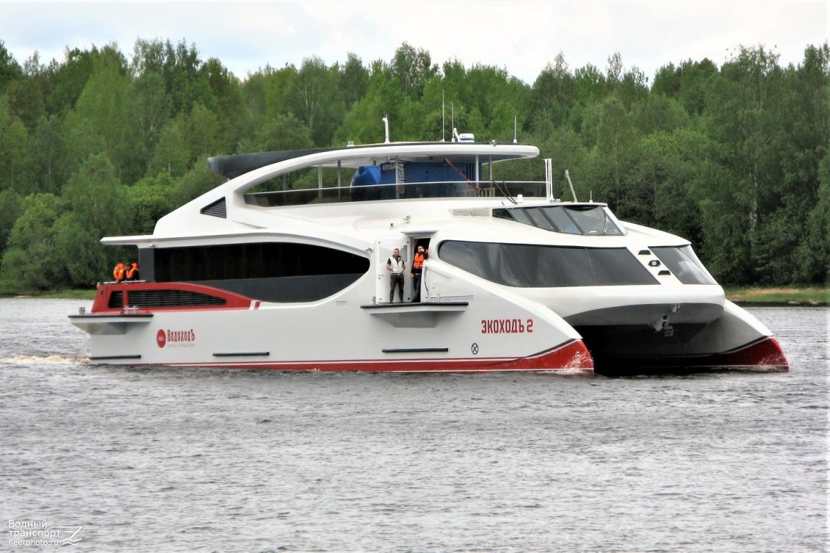 Экоход катамаран