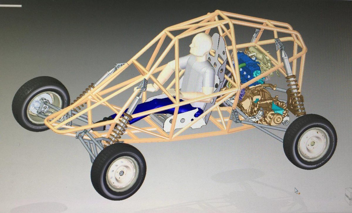 Багги Барракуда чертежи