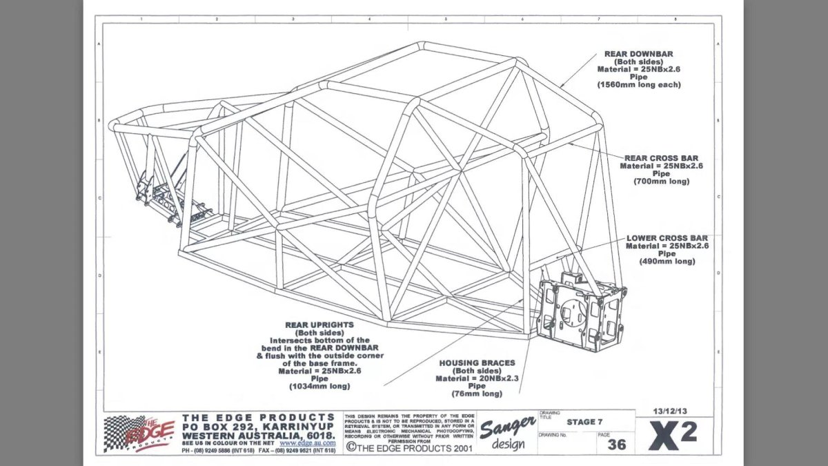 Багги Барракуда х2 чертежи