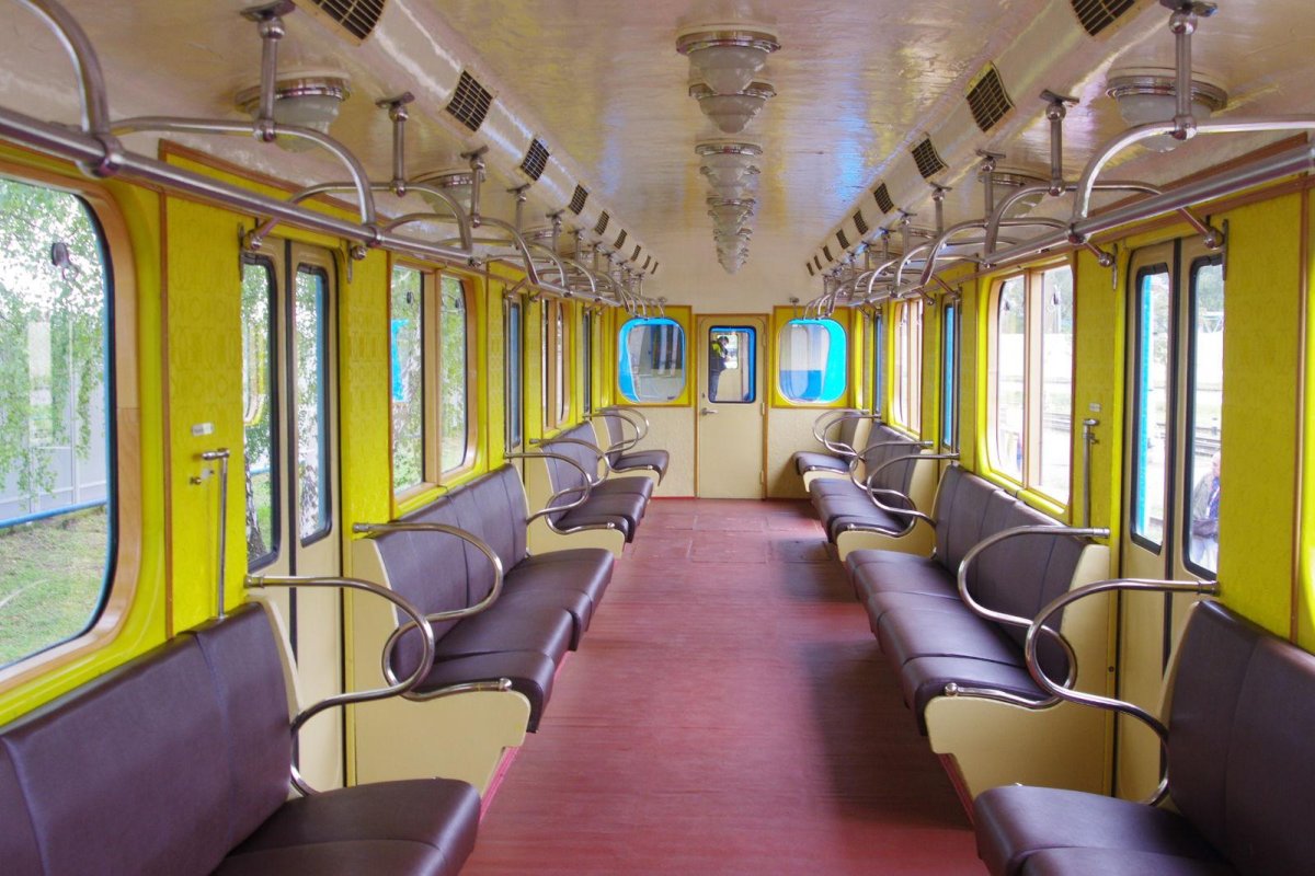 Метровагон еж3 салон линкруст