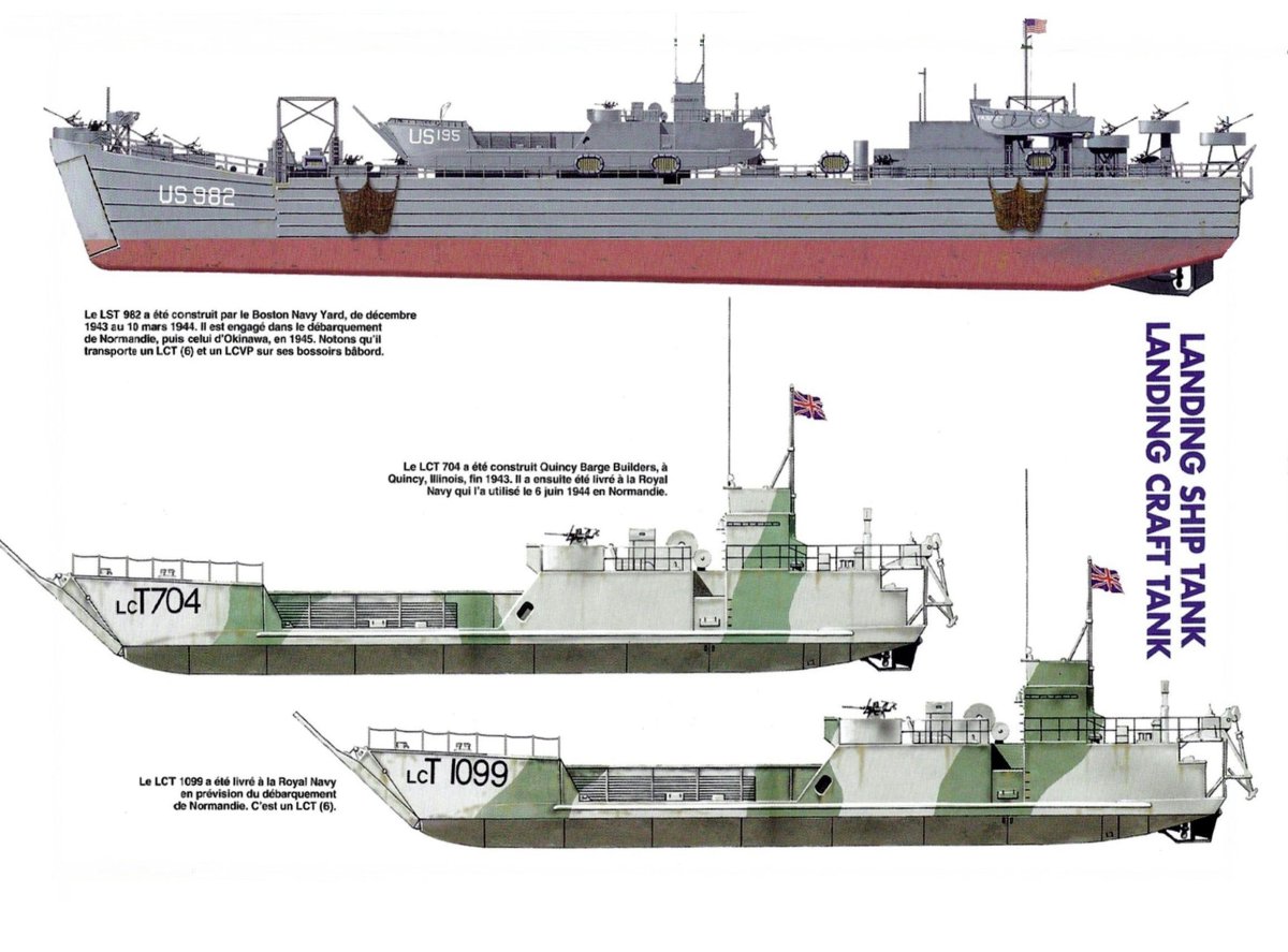 Десантные корабли второй мировой LST