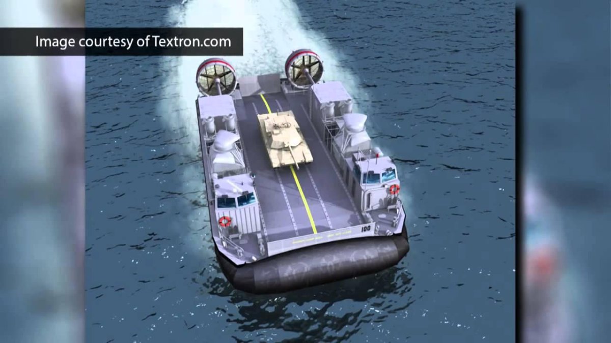 Американские десантные катера LCAC