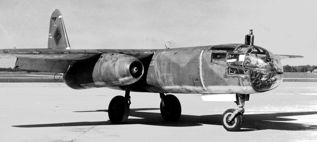 Бомбардировщик Арадо ар-234 реактивный