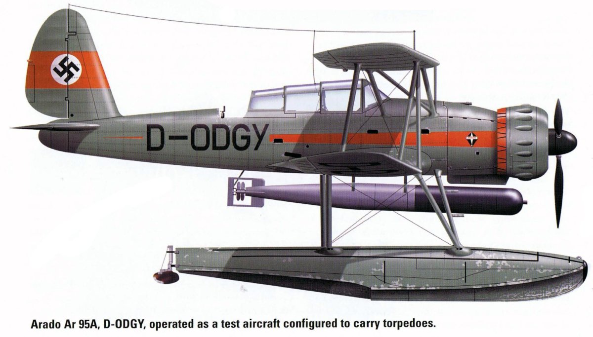 Арадо 196 самолет