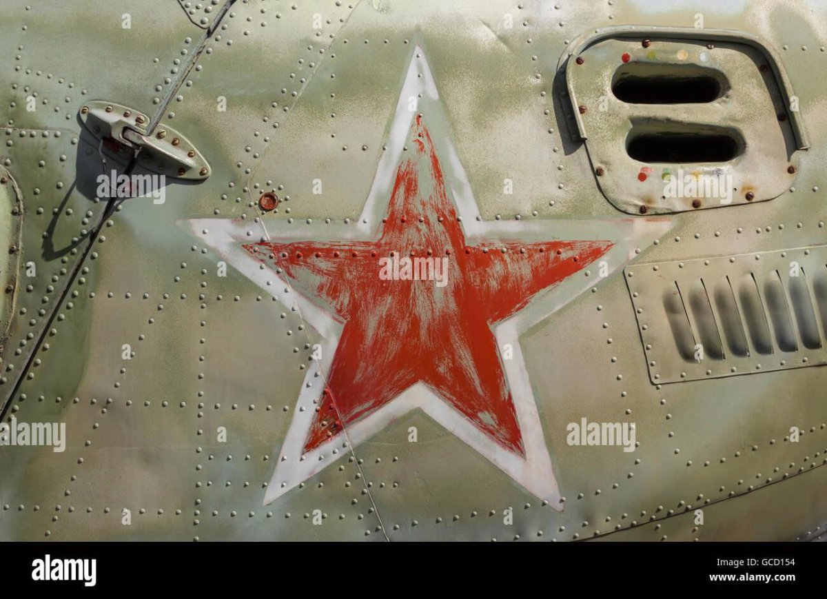 Советская звезда на самолете