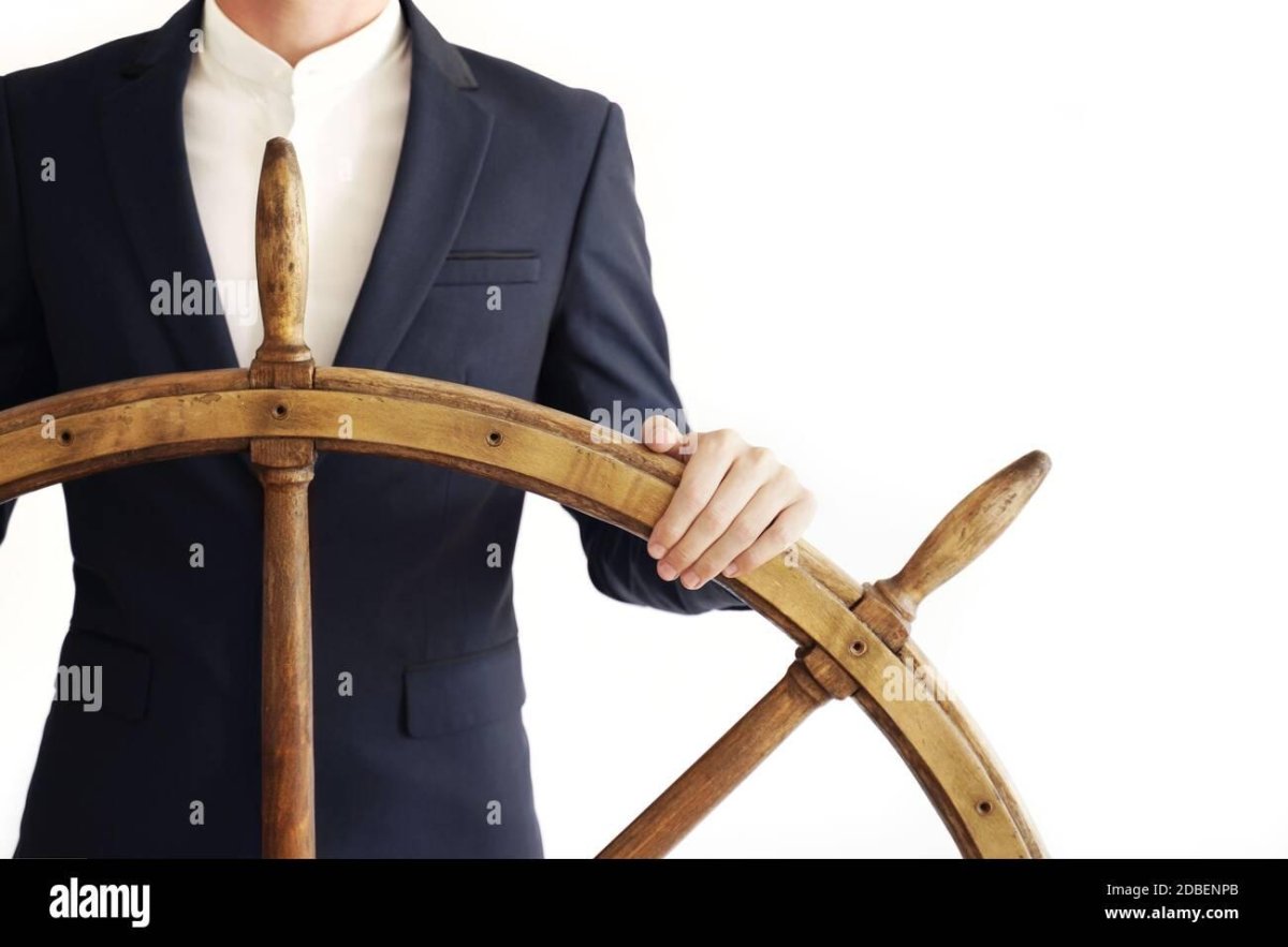 Руки за штурвалом корабля